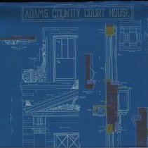 City Hall Blueprints Front Enterance