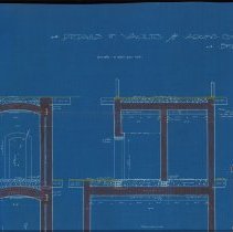 City Hall Blueprints Details of Vaults