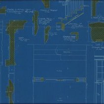 City Hall Blueprints Plan of Tile Vestibule