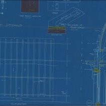 City Hall Blueprints Plan of Jail Guard