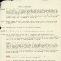 Chatham Islands Series and Mr. Davis Letter