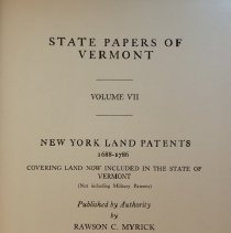 New York Land Patents (1688 – 1786)