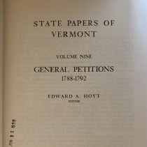 General Petitions (1788 – 1792)