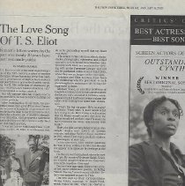 The Love Song of T.S. Eliot