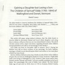 Gaining a Daughter but Losing a Son