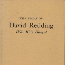 The Story of David Redding, Who Was Hanged