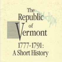 The Republic of Vermont, 177 – 1791