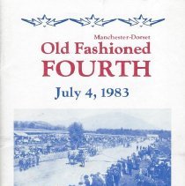 Manchester — Dorset Old Fashioned 4th of July Program