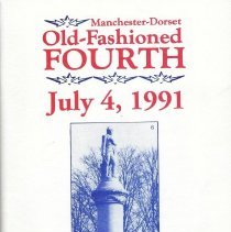 Manchester — Dorset Old Fashioned 4th of July Program