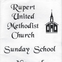 Sunday School Years of Memories