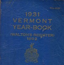 1931 Vermont Year Book