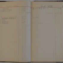 Cash Account Book, Unknown Owner