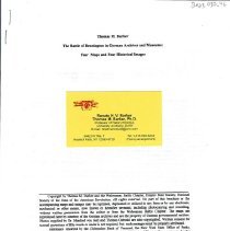 The Battle of Bennington in German Archives and Museums — Four Maps and Four Historical Images.