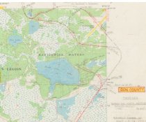 Old rail lines on south and west side of MW