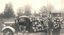 Loveless Collection - truck full of logs