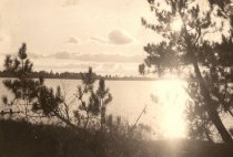 Sunset over Alder Lake