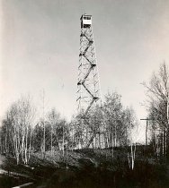 Observation tower at Mercer Ranger station 1936