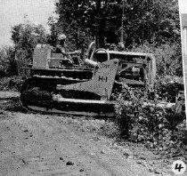 CCC Camp Mercer-bulldozer clearing fire lanes