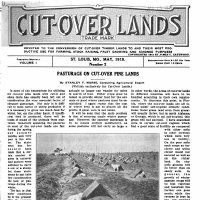 Cut-Over Lands Magazine