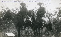 rangers on horse back