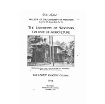 UW Forest Rangers' Course booklet