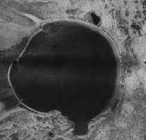 aerial image of Little Trout Lake