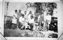 Miina Nissila  Back 3rd from L; Andrew Nissila front left  Early 1940s