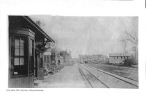 Hurley, WI rail station  1886