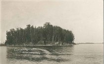Kersten's Island on Rest Lake   ca 1910s