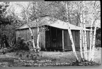 Doctor's cabin postcard  ca 1910s