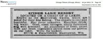 6/14/1912 Chicago Tribune classified ad