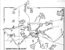 1921 map showing resort location