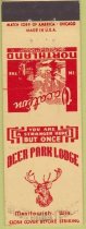 Promotional matchbook