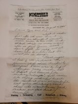 Page 1 of Janet's letter