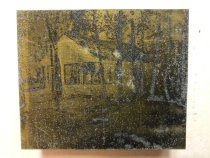 Cabin image print block