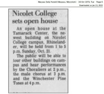 Pine Tones perform at Nicloet College