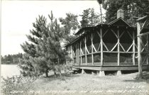 Cabin - torn down in the 1970s