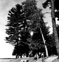 View of the front of the Lodge