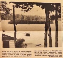 7/1964 Lakeland Times: Skiing Skeeter ski bowl by the dam