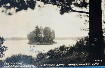 Manito Island on Manitowish Lake 1938