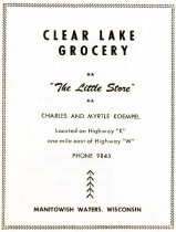 1956 & 1958 Chamber guide ad