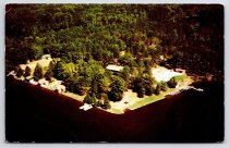 1961 postcard- view of Deer Park Lodge