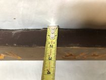 Folsom marsh sign: 2" thick