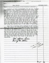 Legal description of the property