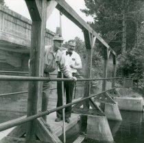 One last look by George and Cal