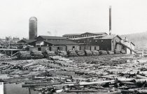 Lumber mill at Fosterville, WI