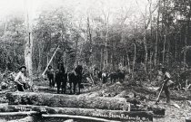 ca 1910 logging in the Northwoods