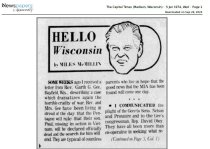 Rev Gee comments on son being listed MIA