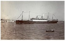 USS Mobile- Palmer's transport ship to Europe 1918