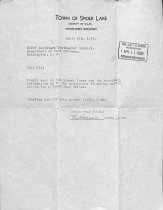 1939 Application for a local Post Office